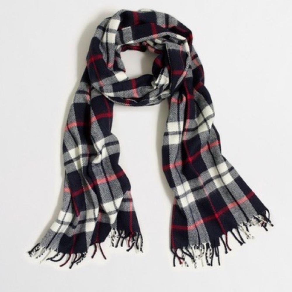 J. Crew Factory Plaid Scarf